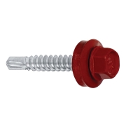 Farmářský šroub s podl. do oceli ≤3 mm RAL 3011 4,8X25 (250ks)